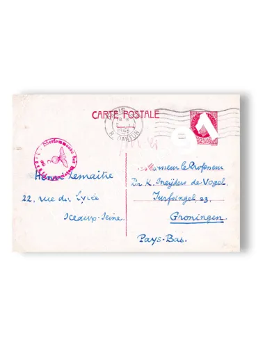 France, Entier n° 519-CP1 oblitéré, collection Entiers de France