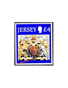 JERSEY - n°  672 - Armoiries de Grande-Bretagne