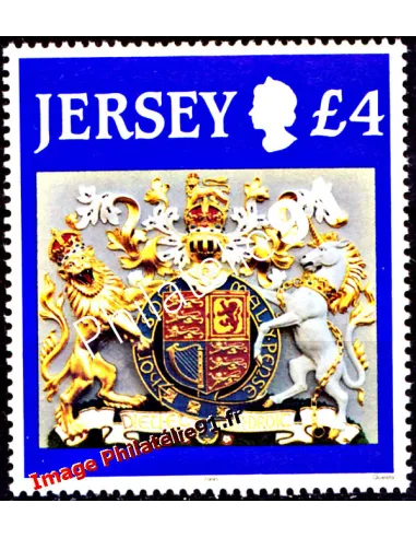 JERSEY - n°  672 - Armoiries de Grande-Bretagne