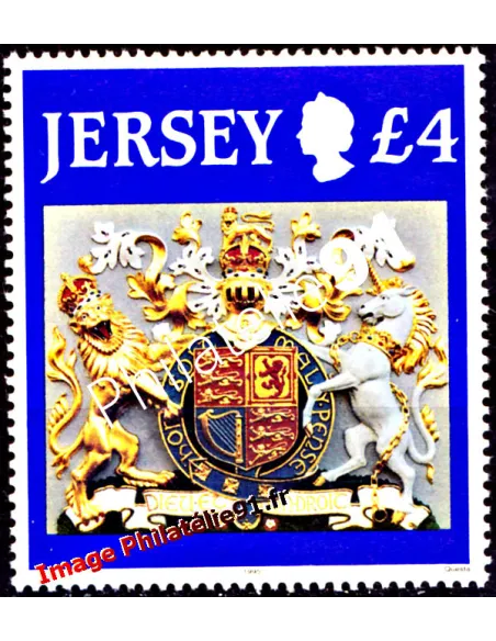 JERSEY - n°  672 - Armoiries de Grande-Bretagne
