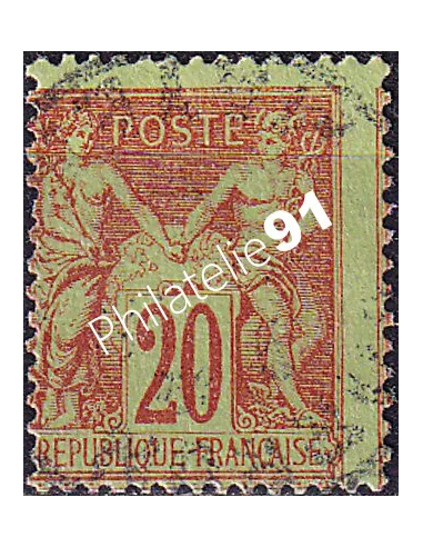 Timbre Classique n° 96 oblitéré, collection timbres France