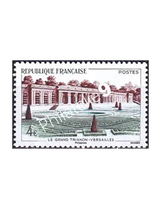 Tirage spécial réservataires, Le Grand Trianon, timbre France