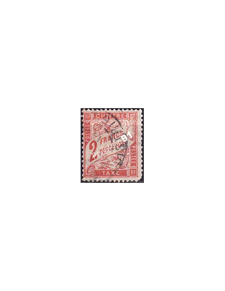 Timbre-taxe n° 41 oblitéré, collection timbres France