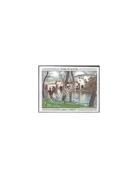 Timbre n° 1923a non dentelé neuf, collection timbres France