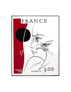 Timbre n° 1950a non dentelé neuf, collection timbres France