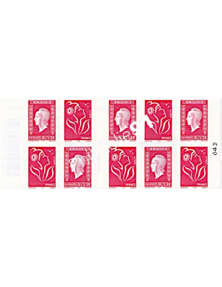 Carnet de timbres de France n° 1513 - n° à droite