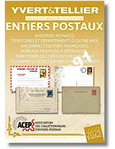 Yvert et Tellier - catalogue des entiers postaux 2025