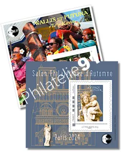 2 blocs CNEP Notre-Dame de Paris et Wallis-et-Futuna, timbres France