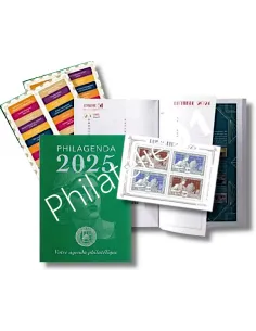 Philagenda 2025, collection timbres France