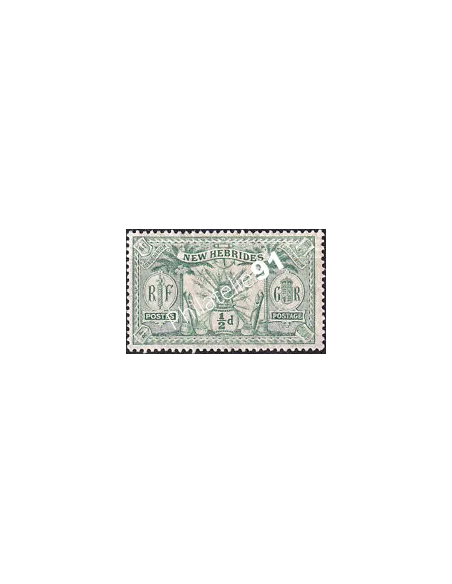 Nouvelles-Hébrides n° 49 charnière, timbres colonies Francaises