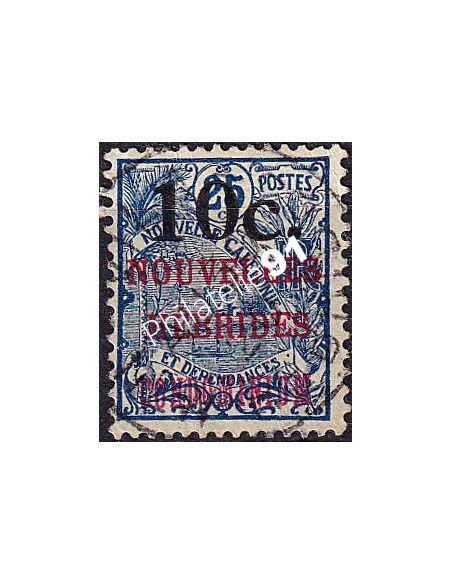 Nouvelles-Hébrides n° 59 oblitéré, timbres colonies Francaises