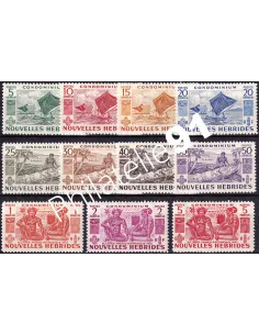 Nouvelles-Hébrides, n° 144 à 154 neufs, timbres colonies francaises