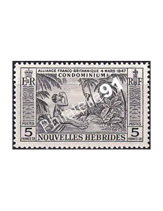 Nouvelles-Hébrides n° 185 charnière, timbres colonies francaises