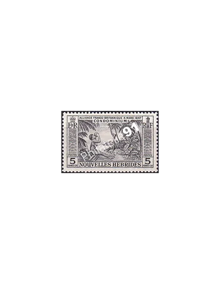 Nouvelles-Hébrides n° 185 charnière, timbres colonies francaises
