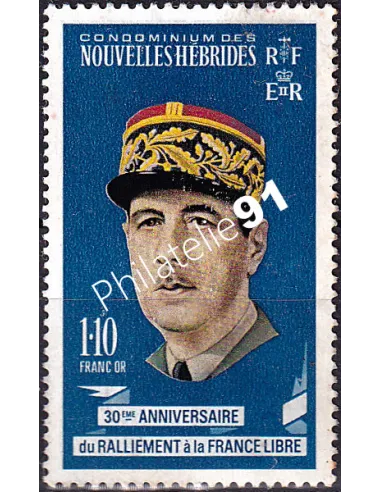 Nouvelles-Hébrides n° 295 charnière, timbres colonies francaises