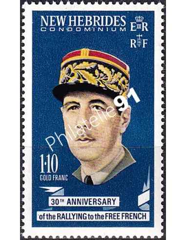 Nouvelles-Hébrides n° 297 charnière, timbres colonies francaises