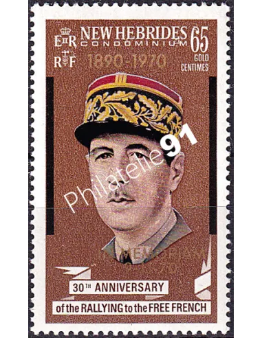 Nouvelles-Hébrides n° 306 neuf, timbres colonies francaises