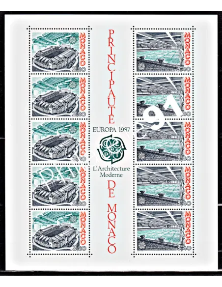 Timbres de MONACO - BF n° 37 - Europa - Architecture moderne