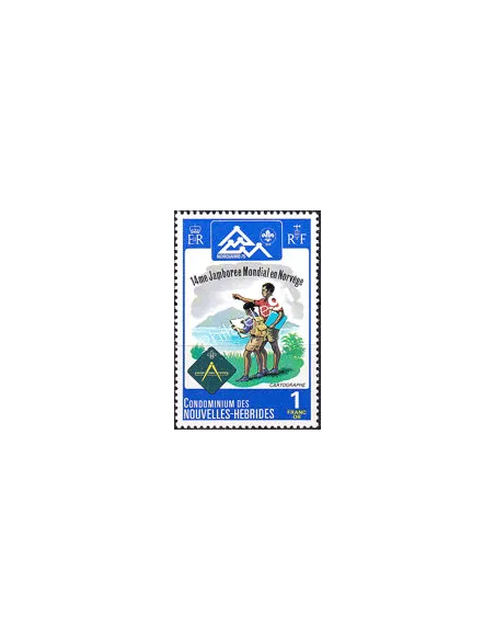 Nouvelles-Hébrides n° 412 neuf, timbres colonies francaises