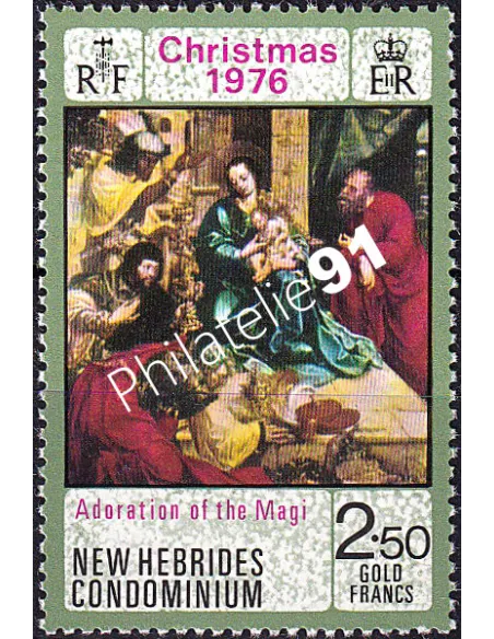 Nouvelles-Hébrides n° 443 neuf, timbres colonies francaises