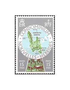 Nouvelles-Hébrides n° 497 neuf, timbres colonies francaises