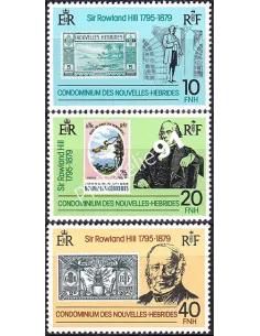 Nouvelles-Hébrides n° 553 à 555 neufs, timbres colonies francaises