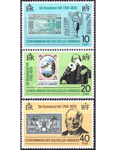 Nouvelles-Hébrides n° 553 à 555 neufs, timbres colonies francaises