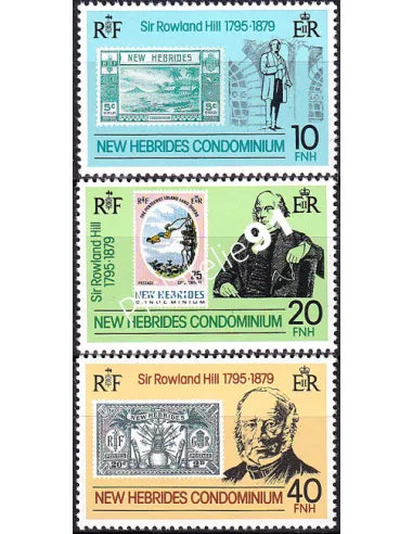 Nouvelles-Hébrides n° 556 à 558 neufs, timbres colonies francaises