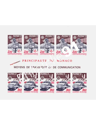 Timbres de MONACO - BF n° 41 - Europa - Transport et communication