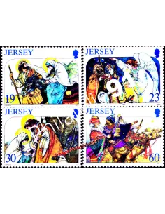 JERSEY - n°  754 à 757 - Noël