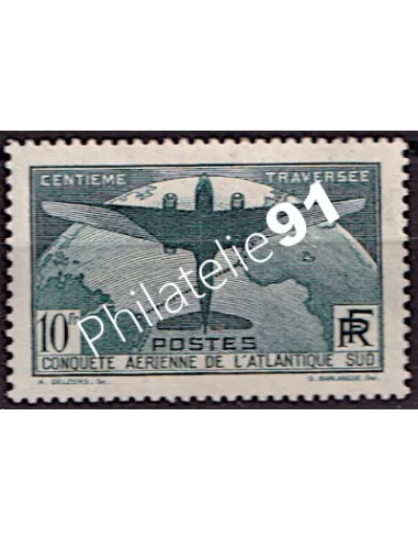 France n° 321 charnière, collection timbres France