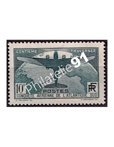 France n° 321 charnière, collection timbres France