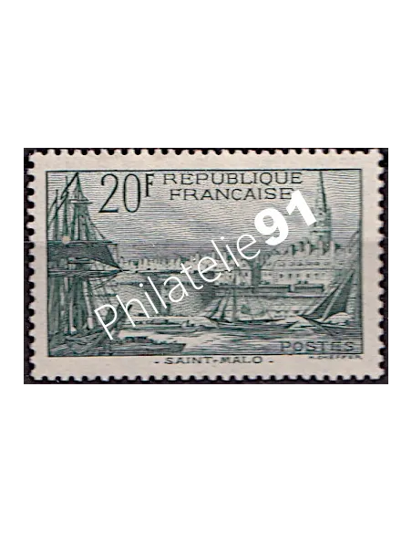 Timbre n° 394 charnière, collection timbres France