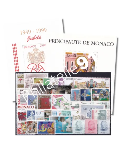 Monaco - Timbres de l'Année 1998 neufs, timbres de Monaco