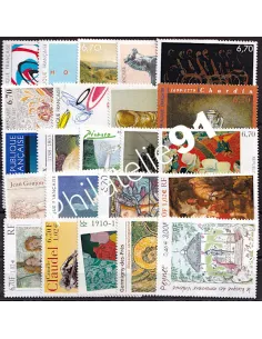 Lot timbres Tableaux - collection timbres France