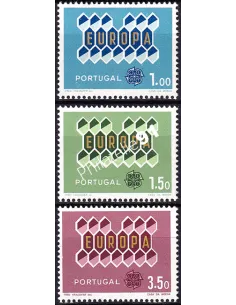 Portugal, n° 908 à 910, collection timbres Europa