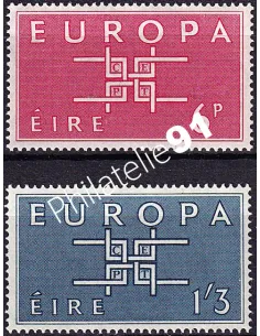 Irlande, n° 159 à 160, collection timbres Europa