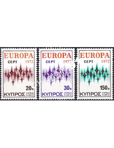 Chypre, n° 366 à 368, collection timbres Europa