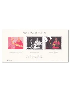 n° 1479b - Oeuvres d'art - Feuillet Musée Postal