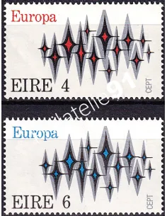 Irlande, n° 278 à 279, collection timbres Europa