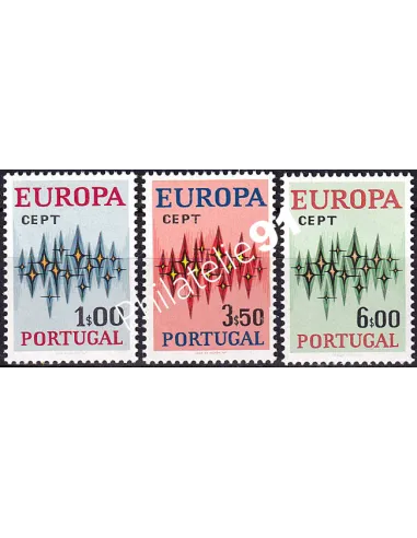 Portugal, n° 1150 à 1152, collection timbres Europa