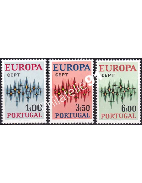 Portugal, n° 1150 à 1152, collection timbres Europa