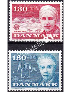 Danemark, n° 700 à 701, collection timbres Europa