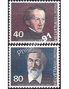 Suisse, n° 1104 à 1105, collection timbres Europe