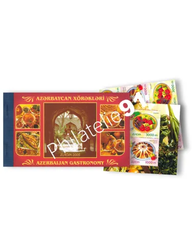 Azerbaïdjan, carnet n° 525, collection timbres Europa