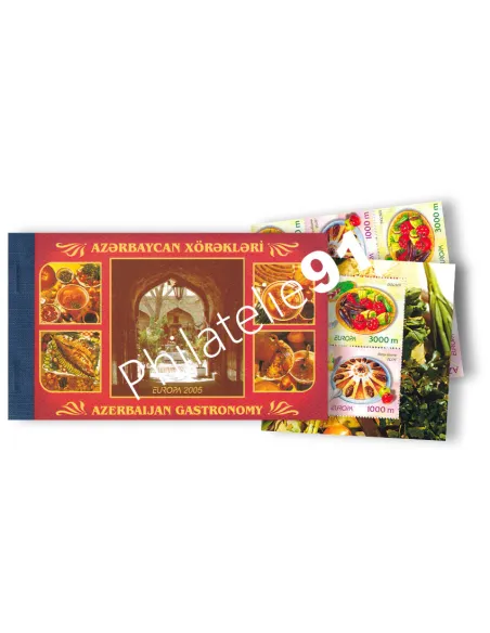 Azerbaïdjan, carnet n° 525, collection timbres Europa