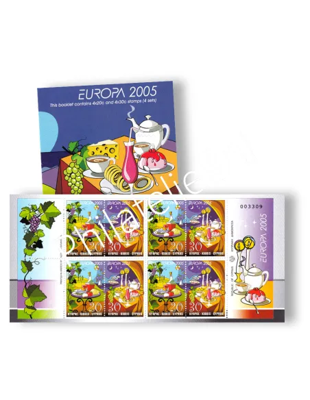 Chypre, carnet n° 1064a, collection timbres Europa