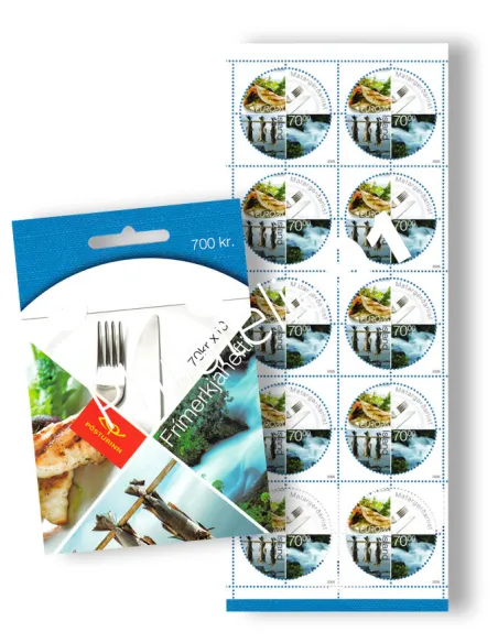 Islande, carnet n° 1030, collection timbres Europa