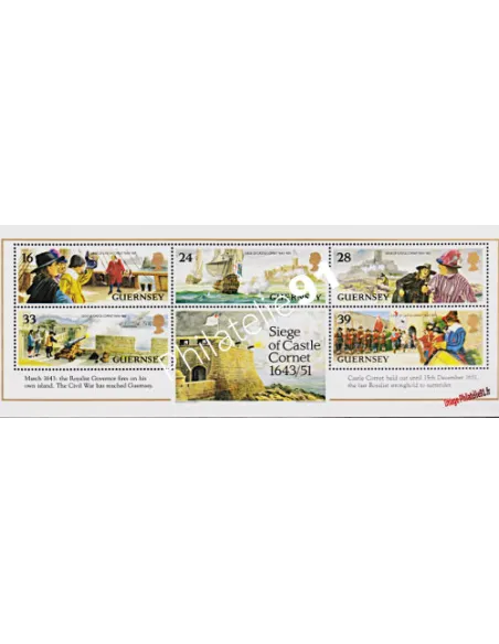 GUERNESEY - BF n° 24 - CHATEAU CORNET - Collection timbres Europe