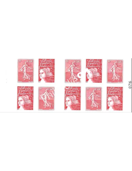 Carnet de timbres France n° 1511 Semeuse de Roty, Marianne 14 juillet